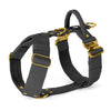 Easy Walk Extreme Gold Buckle Dark Gray - Harness with quick release buckle