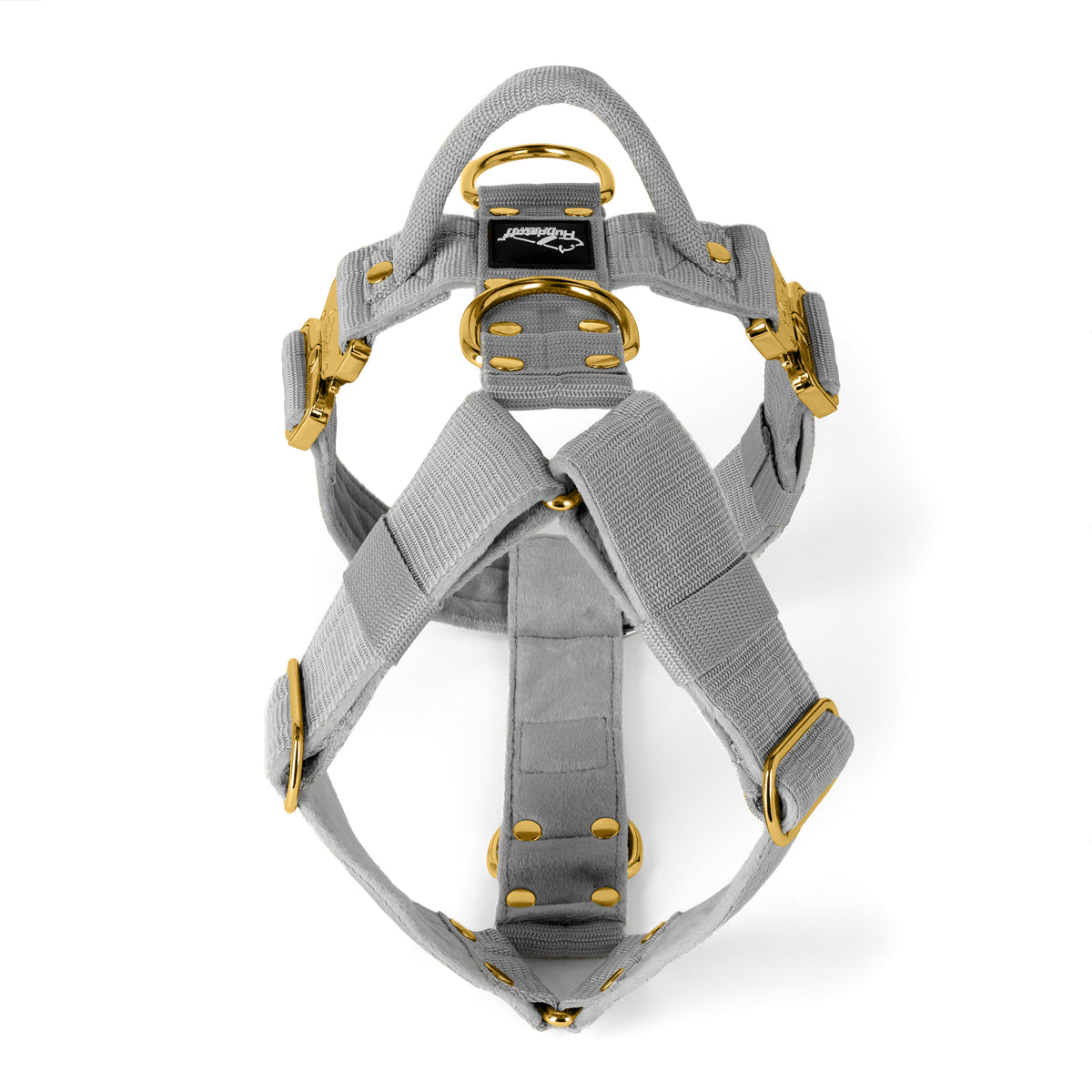 Easy Walk Extreme Gold Buckle Plum - Harness with quick buckle
