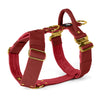 Easy Walk Extreme Gold Buckle Raspberry Red - Harness with quick release buckle