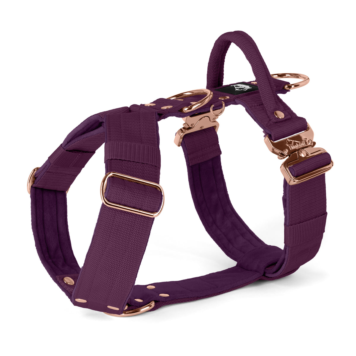Easy Walk Extreme Rose Plum - Harness with quick buckle