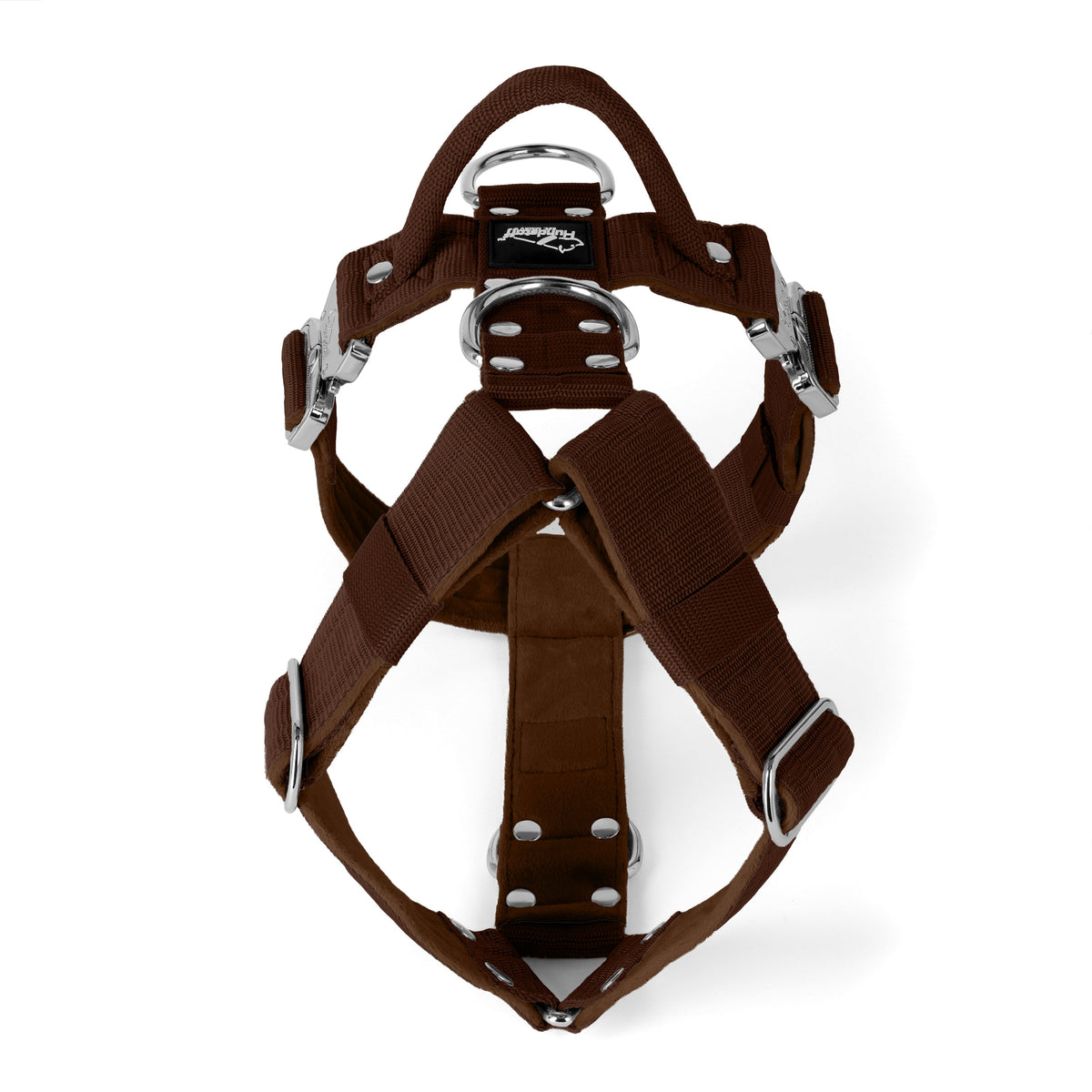 Hundstaff Easy Walk Extreme Silver Edition Dark Brown