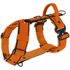 Easy Walk Extreme Black Edition Orange - Harness with quick buckle